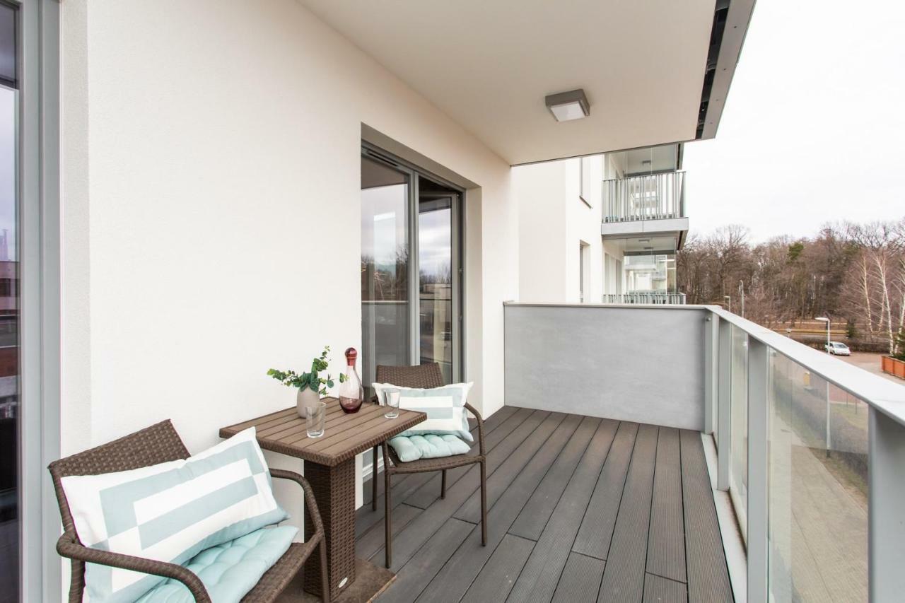 Seaside Beach Przy Plazy - Parking - Praia Apartments - Ergo Polsat Plus Arena Gdańsk Eksteriør bilde