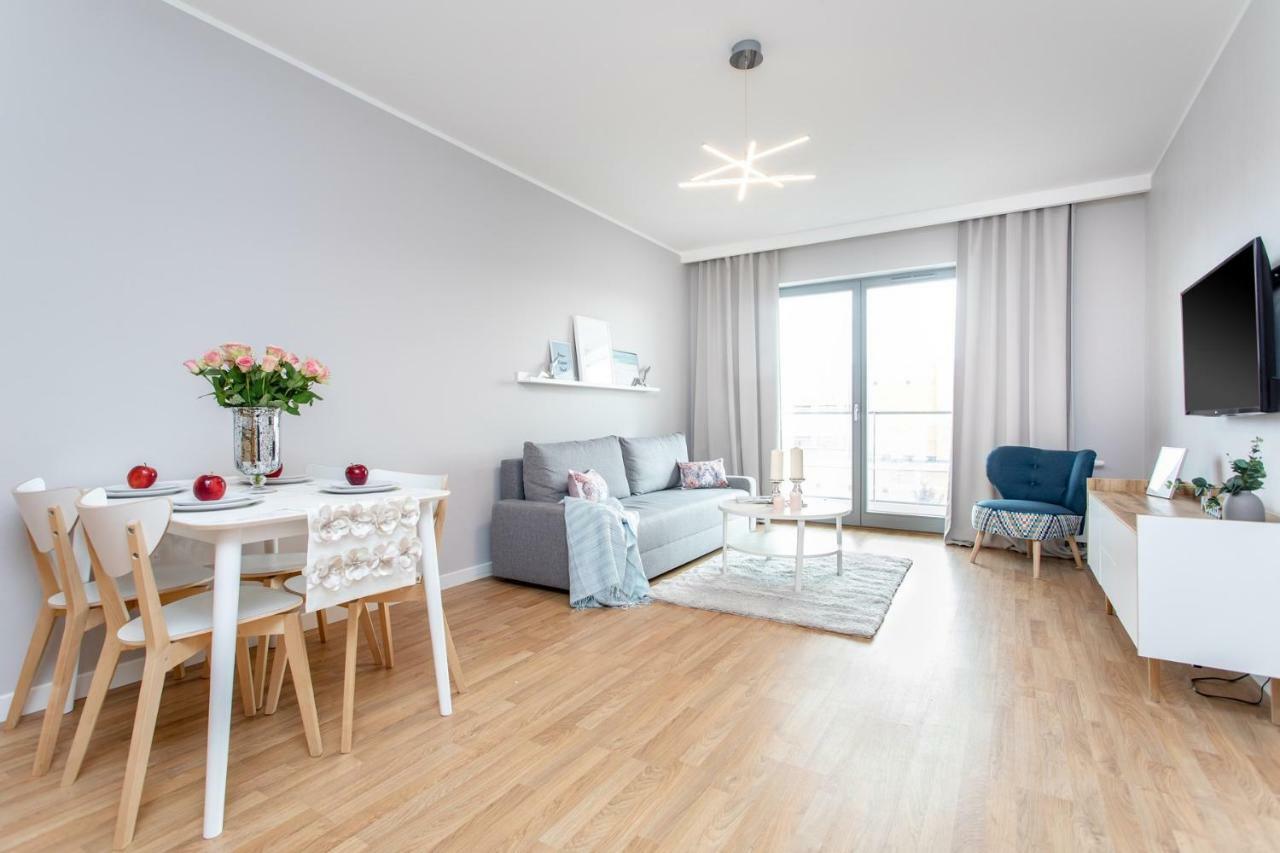 Seaside Beach Przy Plazy - Parking - Praia Apartments - Ergo Polsat Plus Arena Gdańsk Eksteriør bilde