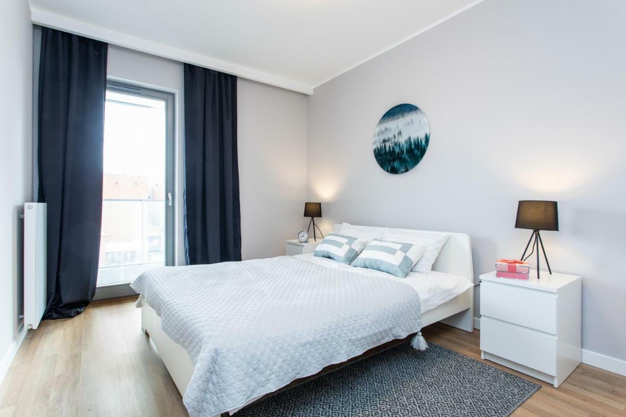 Seaside Beach Przy Plazy - Parking - Praia Apartments - Ergo Polsat Plus Arena Gdańsk Eksteriør bilde